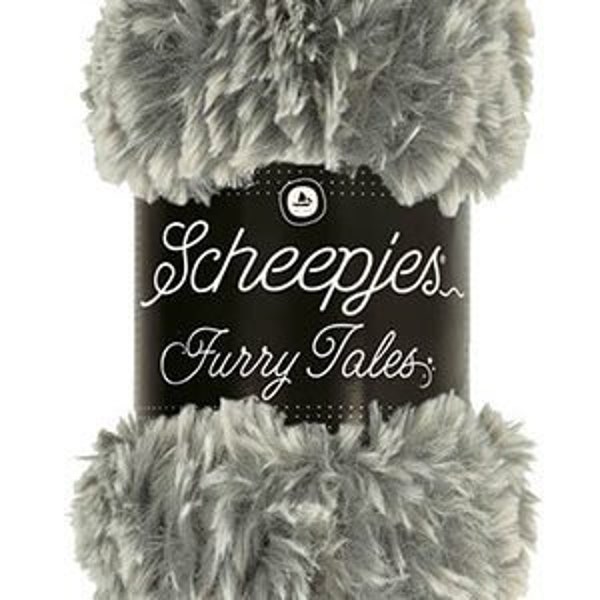 Scheepjes Furry Tales, 100g -979 Big Bad Wolf     
