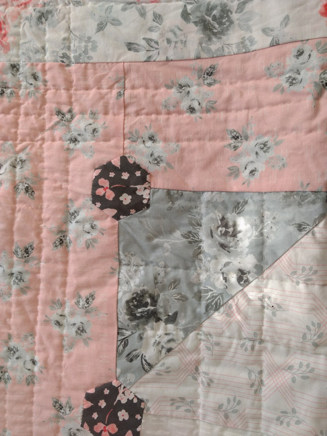 Queen size handmade bed quilt Etsy