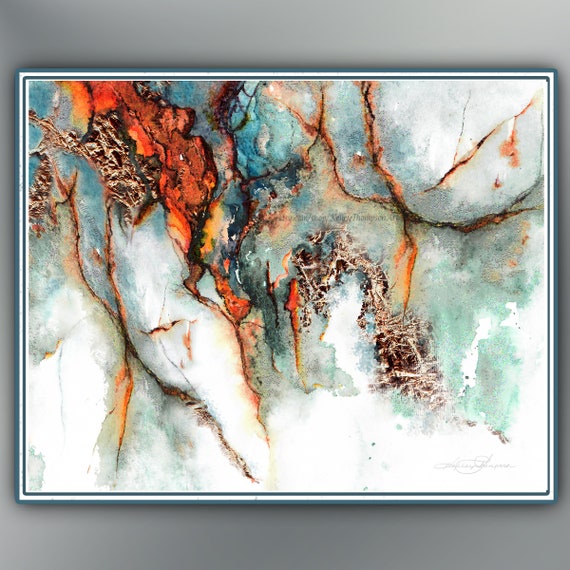 Rustic 2024 abstract art