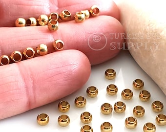 50pcs 4mm Raw Brass Round Ball Beads mini Round Bead no Holes making 50pcs-4mm-raw-brass-round-ball-beads-mini-round-bead-no-holes-making