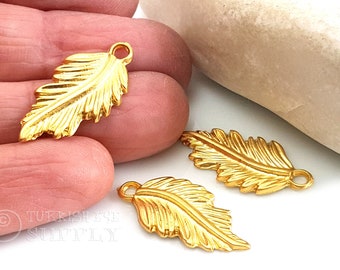 14Kゴールド 20MM メープルリーフチャーム - Etsy 日本