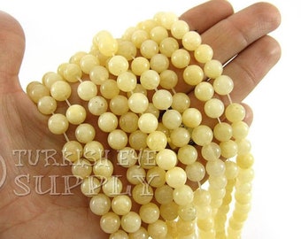 Las Mejores Ofertas En Tamaño De 6 Amarillo 6.9 Mm Cuentas Para Hacer Joyas | EBay