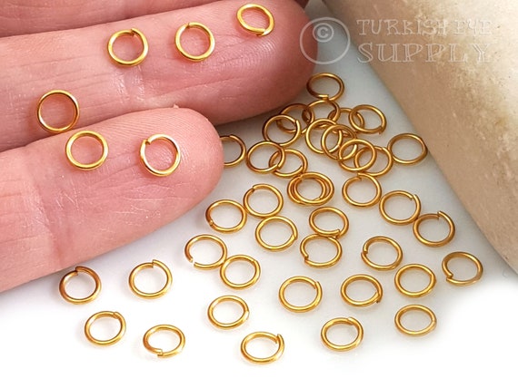 200pcs/lot 4/5/6/8/10mm Stainless Steel Open Jump Rings Double Loops Split  Rings Connection For Diy Bracelets Necklace Jewelry - Jewelry Findings &  Components - AliExpress