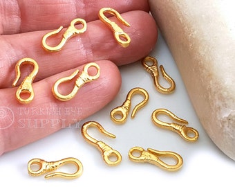 302 Accessori Per Braccialetti Fai-da-Te - Chiusure, Moschettoni, Anelli (Oro)
