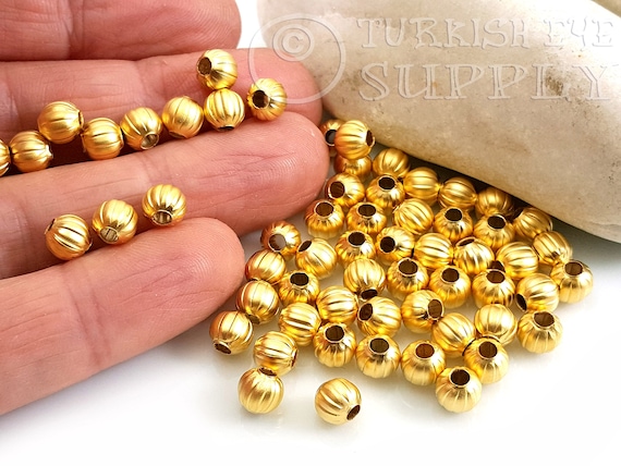 Gold Spacer Bead