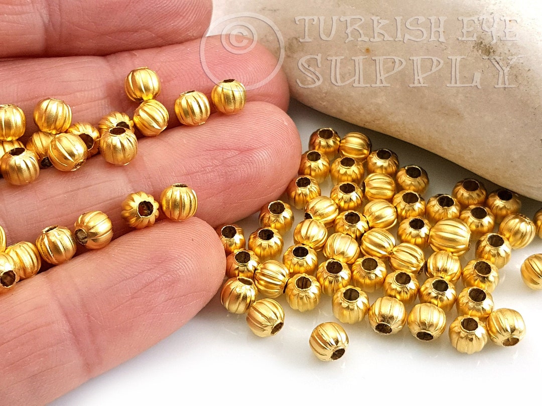 Gold Ball Spacer Beads Mini Round Beads Rustic Ball Bead Gold Spacer Bead Findings Turkish Jewelry 5mm Ball Beads 20pc Etsy Canada