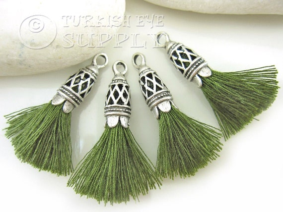 Beach Bash - Green Olive Macrame Wood and Black Bead Tassel Earrings - –  Sugar Bee Bling - Paparazzi Jewelry and Accessories