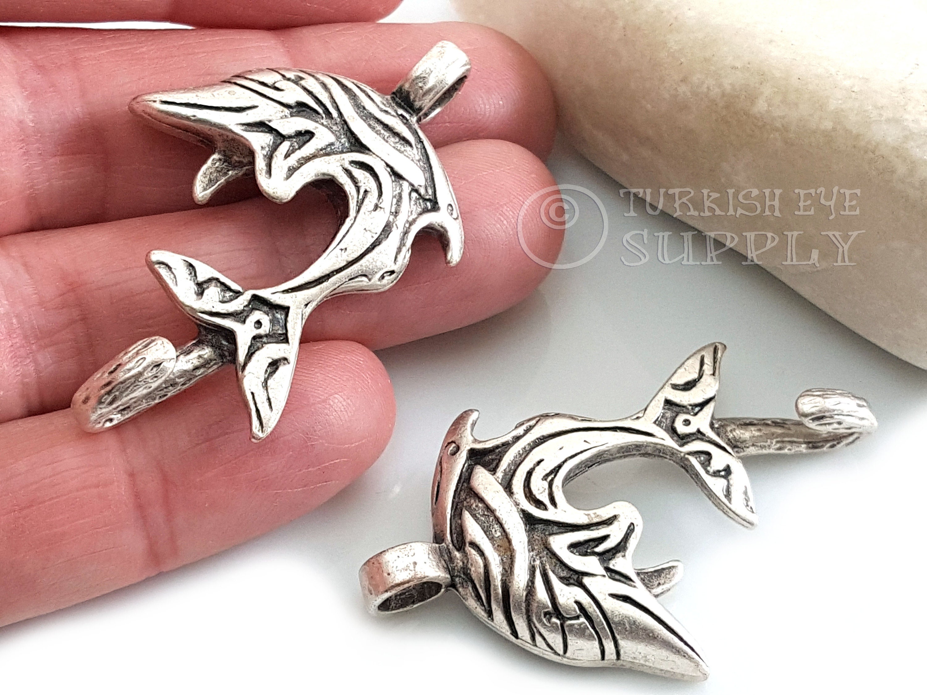 Pendenti Delfino Colorati Ciondoli Smalto 10 Pezzi Forma Delfino Per Bracciali Collane G 667516 - Foto 2