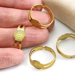 Brass ring price sale