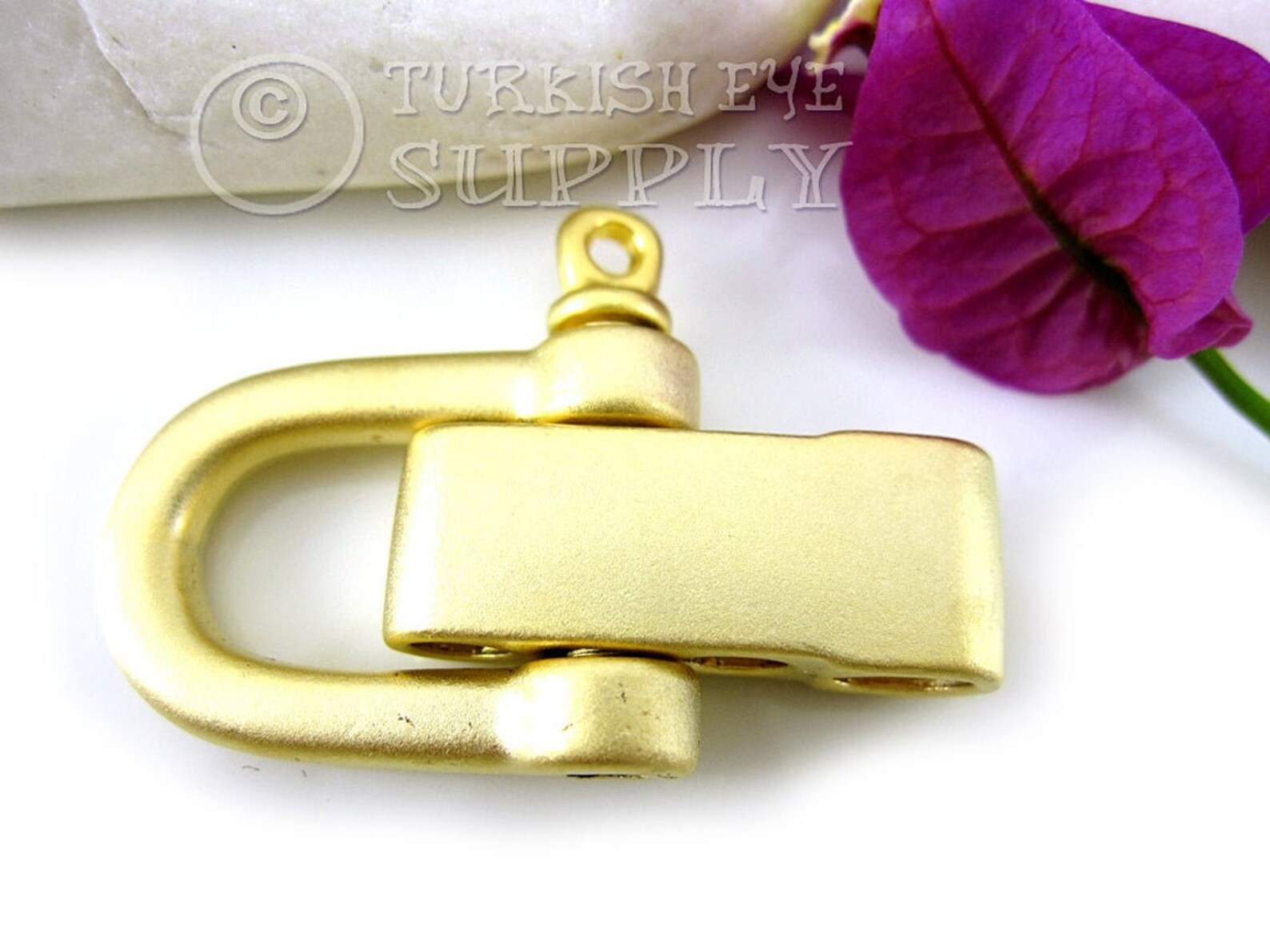 Gold Adjustable U Lock Clasp Bracelet Clasp Rope Cord Etsy UK