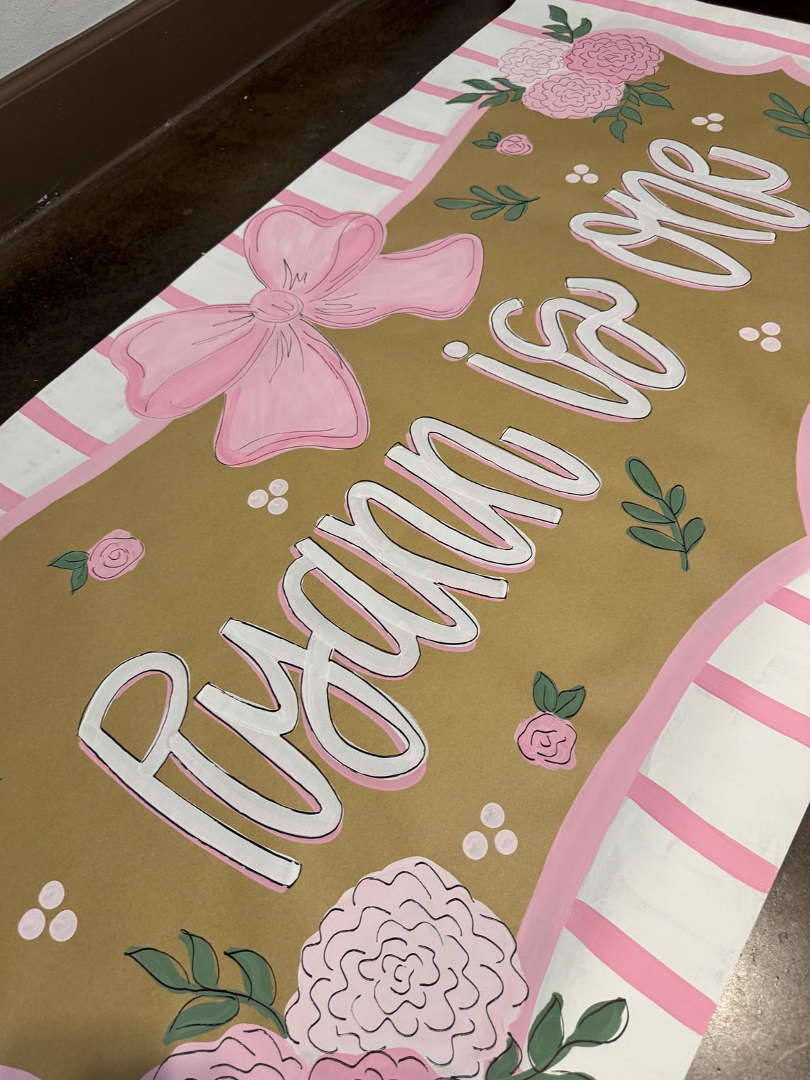 Custom Hand-painted Birthday Party Banner Love Shack Fancy Party ...