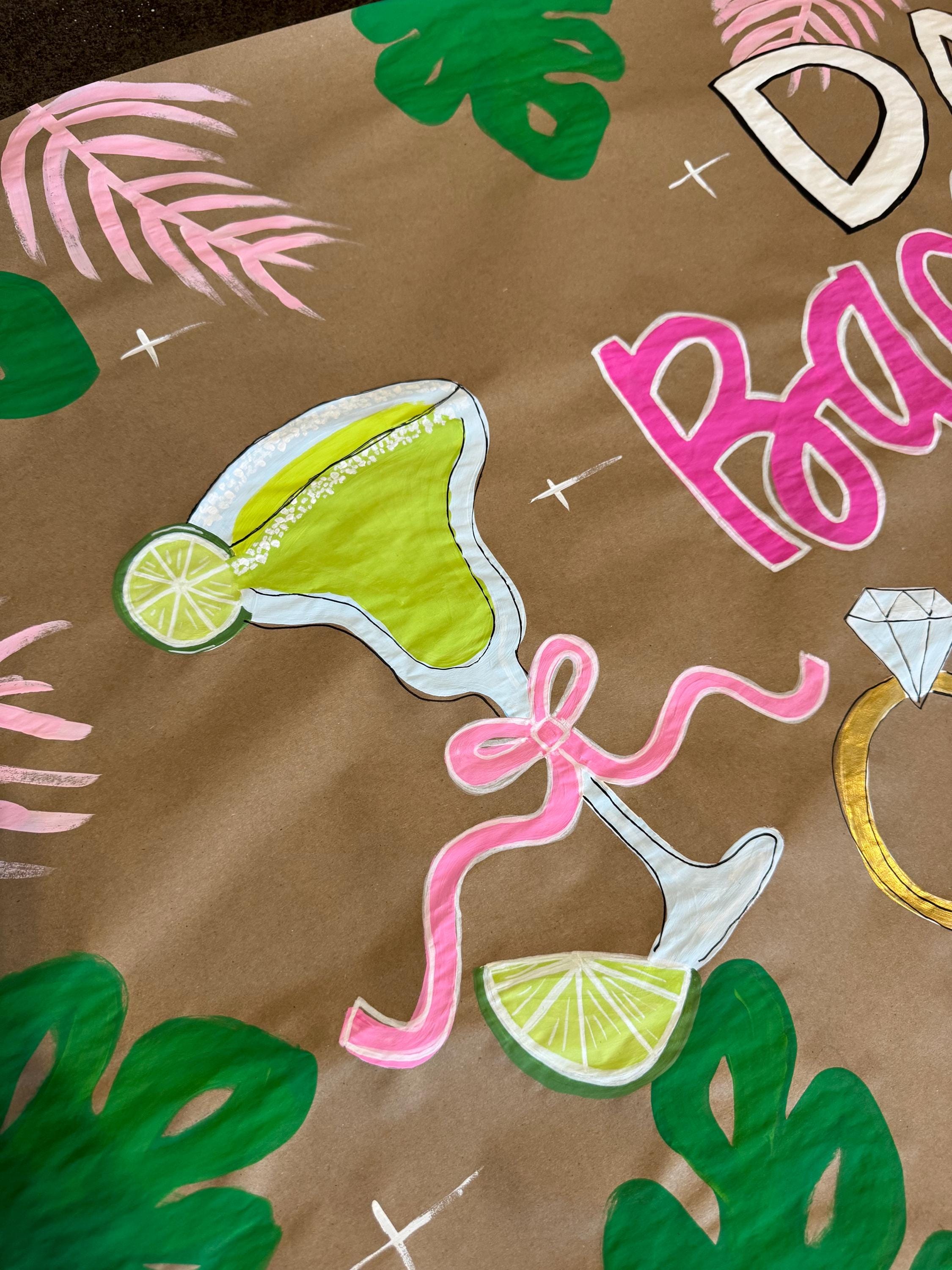 Custom Hand-painted Party Banner, Bachelorette Banner, Margaritas and ...