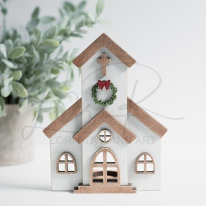 Holiday Farmhouse Candle Votive Holder, Candle, Votive, Farmhouse, Rustic, Christmas, Holiday Decor, Home Decor, Church, Barn, Lantern