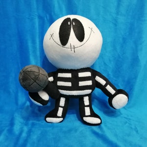 Skid of Friday Night Funkin’ 11,8" (30 cm) FNF plush toy - choose the face of this doll (2 options)