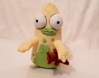 Peluche de Pupa inspirado en Solar Opposites de 20 cm (7,9″), juguete suave hecho a mano y hecho a pedido.
