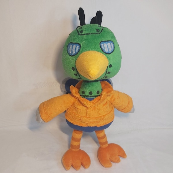 Sprocket jock ostrich villager in the Animal Crossing 15,7“ (40 cm) Plush Toy