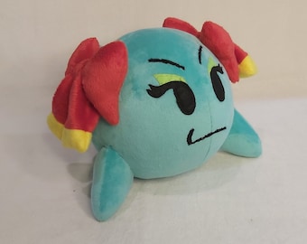 Lady Bow from Paper Mario 9,8” (25 cm) Plush Toy レサレサ  咻咻 천방부끄 Dame Bouh Lady Buu Boo Dama Bow