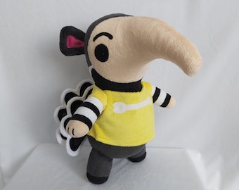 どうぶつの森のアリクイ アントニオのぬいぐるみ 15.7 インチ (40 cm