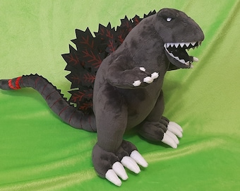 8" Godzilla Plush Toy Stuffed Animal Doll Figure Pillow Christmas Present Gift 