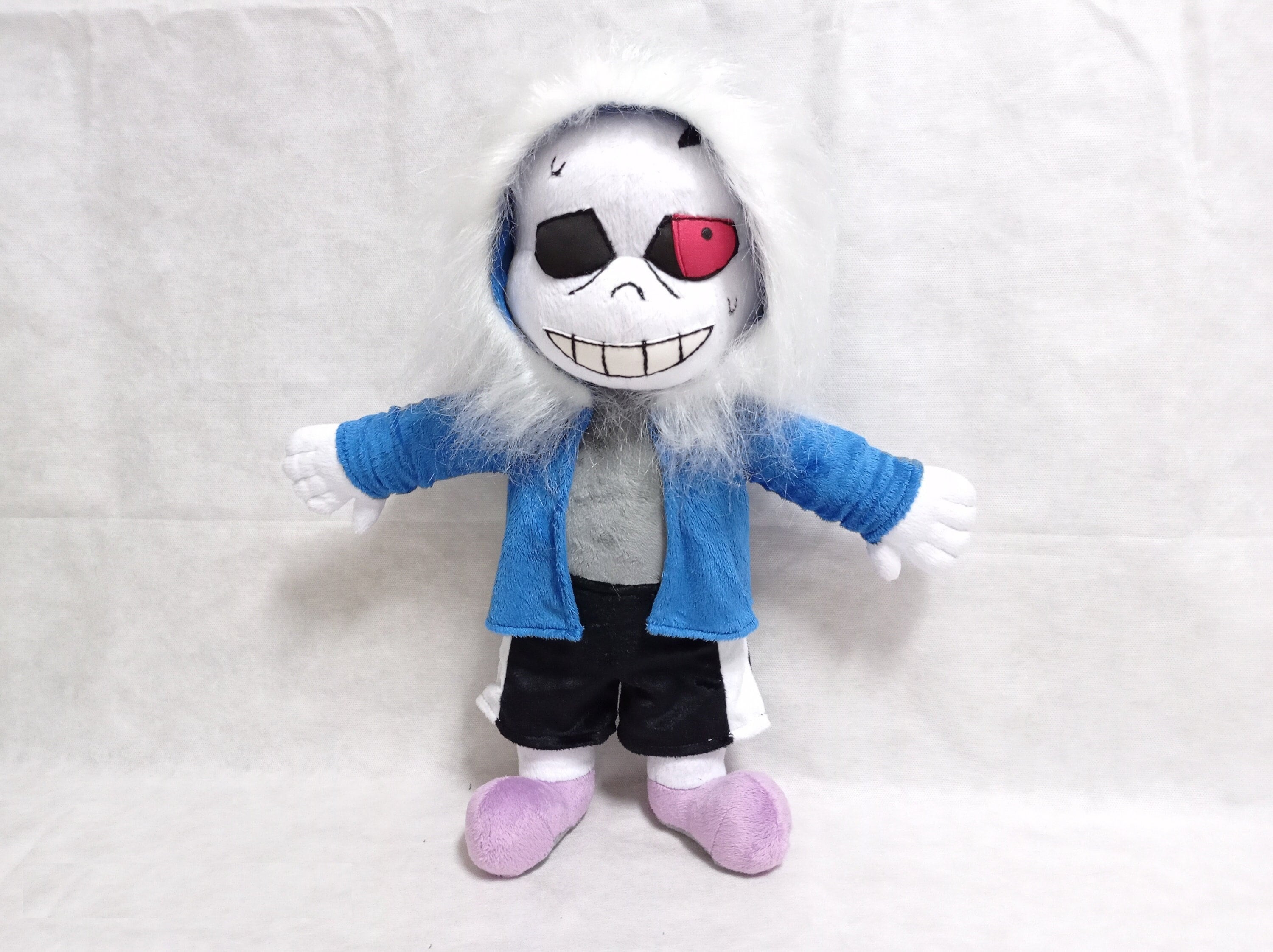 Undertale Sans brinquedo de pelúcia para crianças, boneca Anime