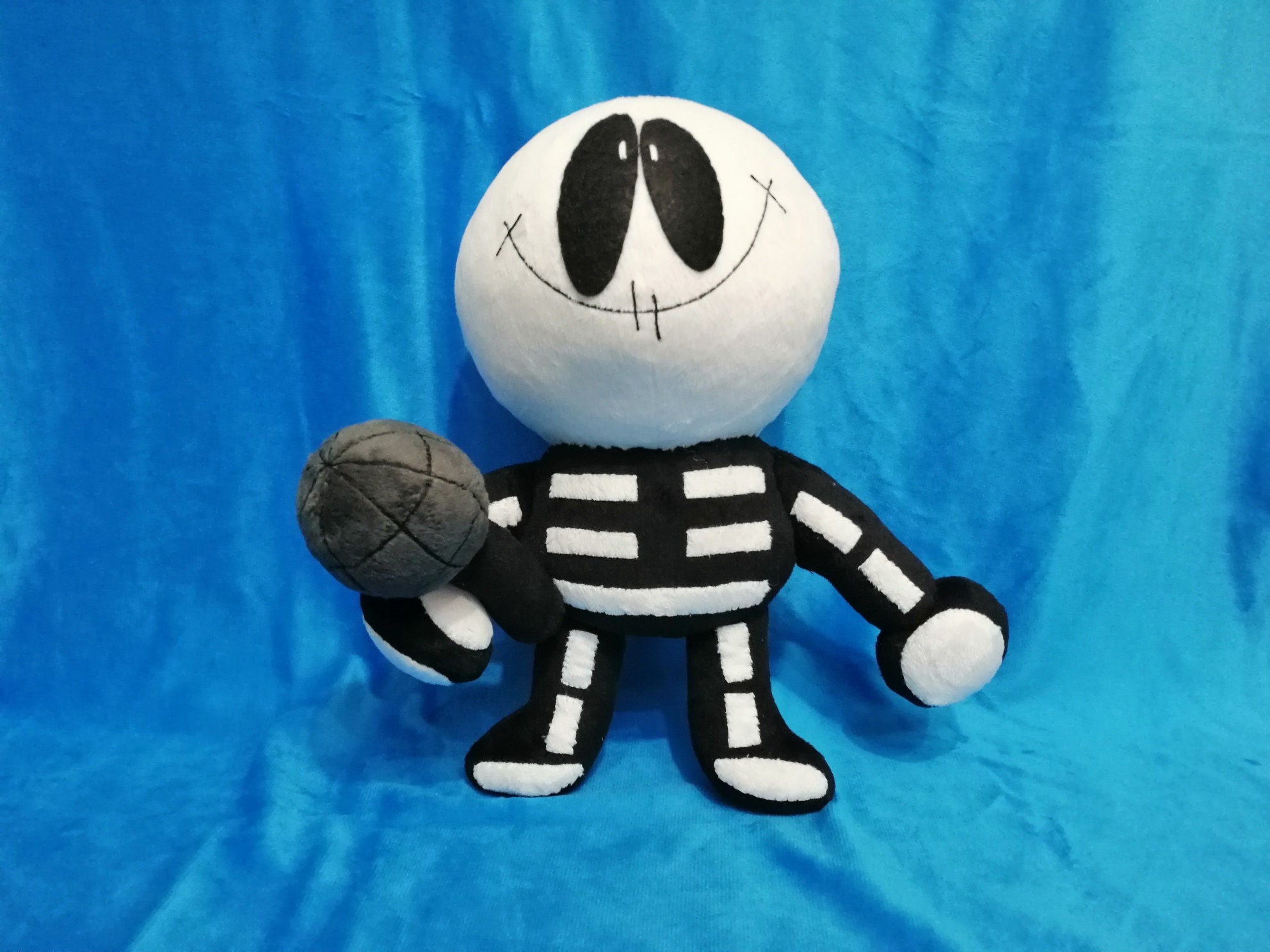 Spooky Month Skids & Pump Plush Figure Toy Doll New Friday Night Funkins 