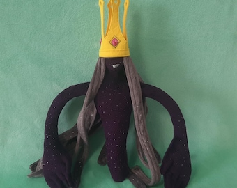 Shadow Queen de Paper Mario 15,7" (40 cm) Peluche Premium Toy variante 3 カゲの女王 Reina de las Sombras Regina delle tenebre Reine des ténèbres