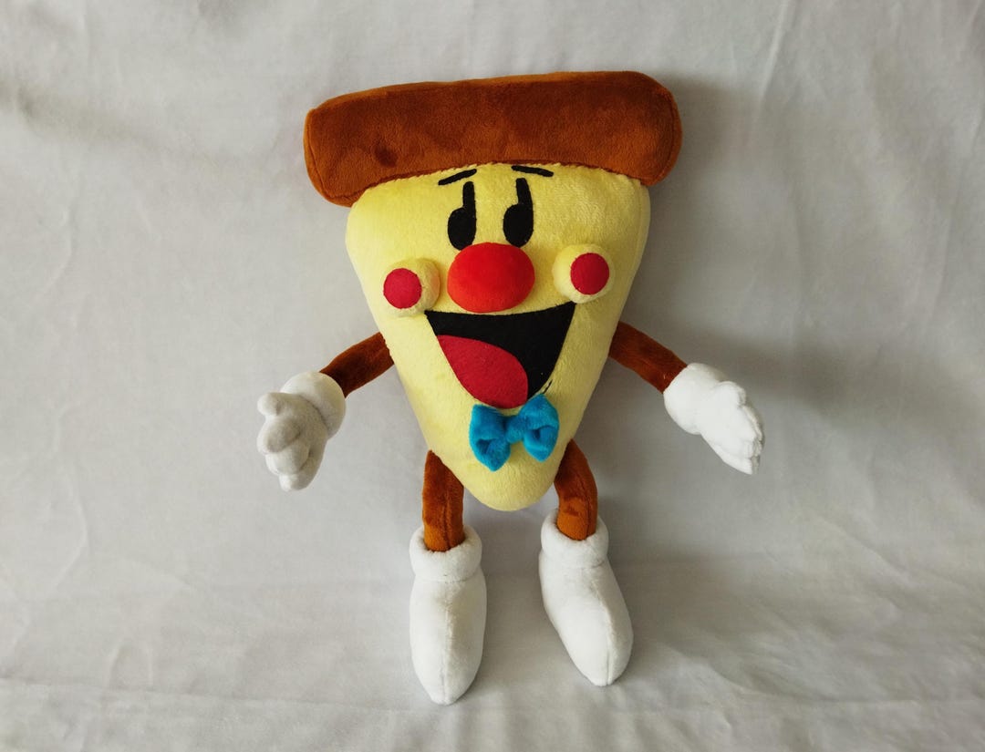 ピザタワーのピザボーイ 13.8インチ (35 cm) ぬいぐるみ トティーノ