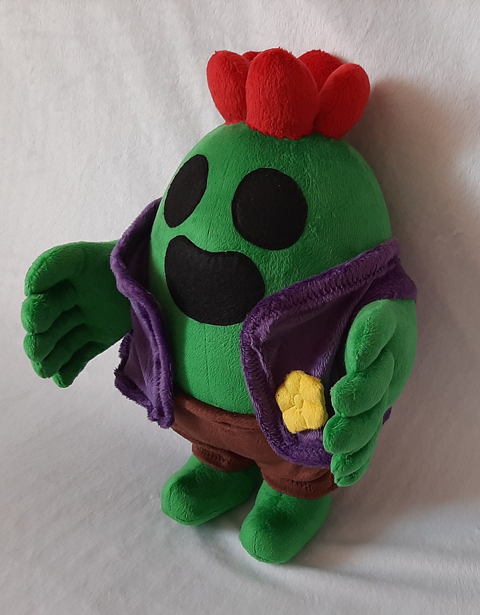 Spike Brawl Stars Plush Doll: 20cm Spike Plush