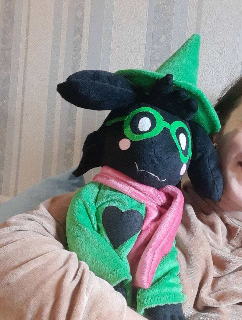 Ralsei Deltarune Plush Toy 157 40 Cm Lonely Prince - Etsy