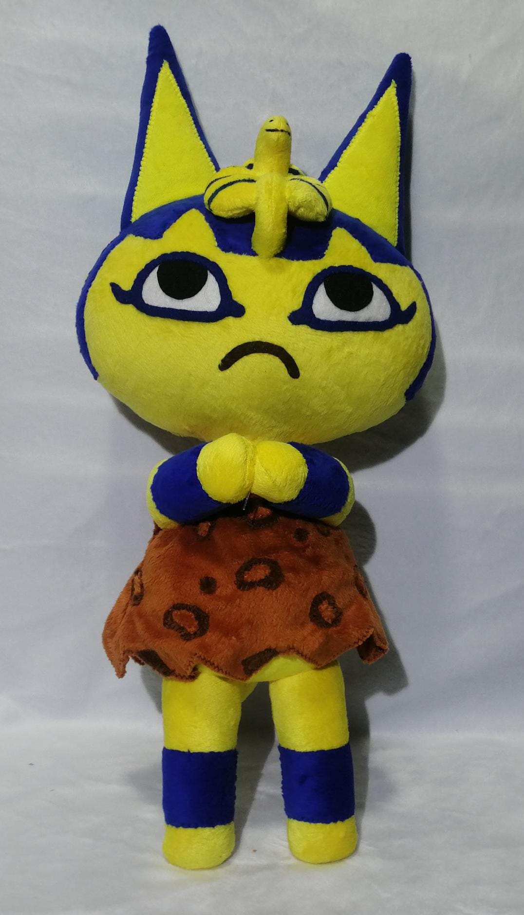 アニマルコッシングの猫のアンカにインスパイアされたぬいぐるみ 15,7