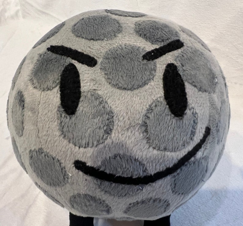 Golf Ball GB Golfball 9.8 25 Cm Plush Toy BFDI Battle for Etsy