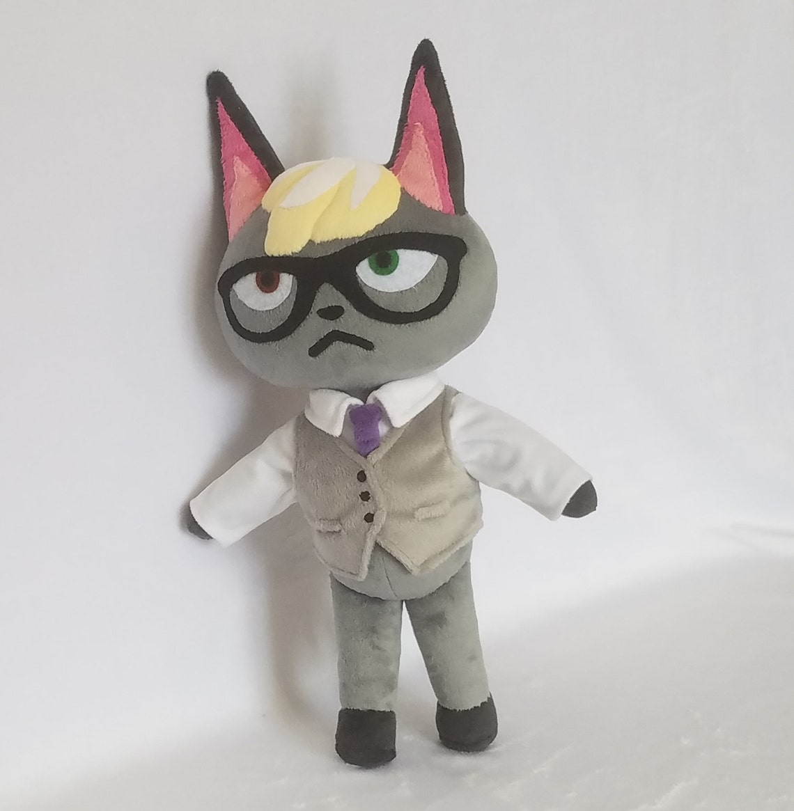 Raymond Animal Crossing Plush Toy Etsy
