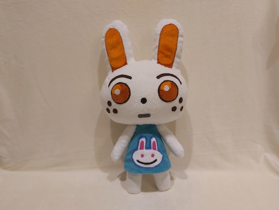 Ruby Bunny Animal Crossing Inspired Plush Made to Order 15 7 40