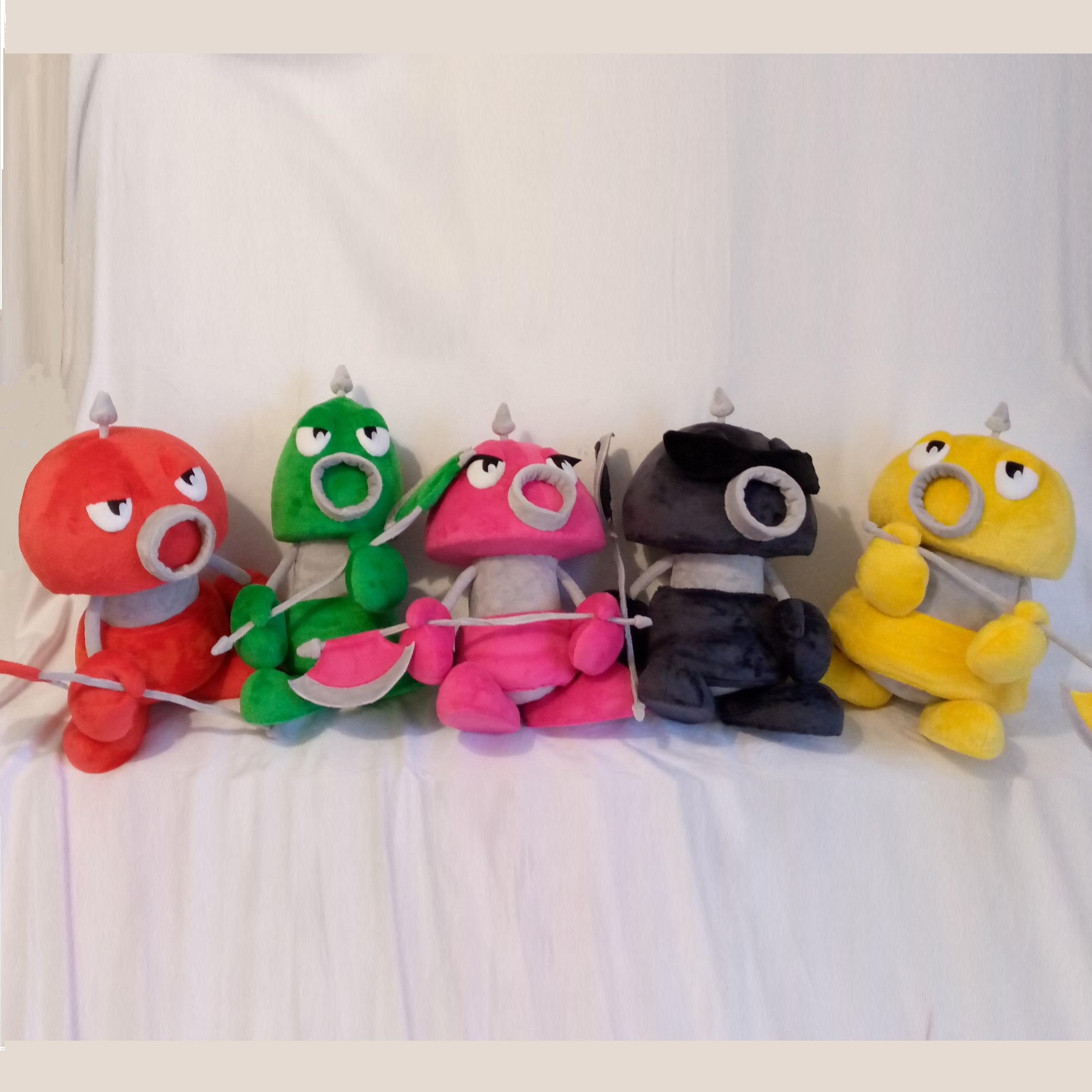 Five Axem Rangers From Super Mario RPG 13,8″ (35 Cm) Plush Toy