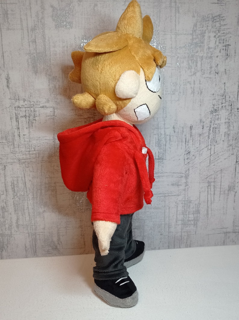 Tord Eddsworld 15,7 40 cm Peluche Tord Larsson choisissez le visage de cette poupée 3 options image 8