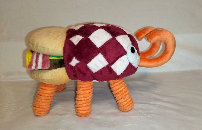 BBQ Bunger From Bugsnax 13.8 35 Cm Plush Toy Bugsnak Etsy