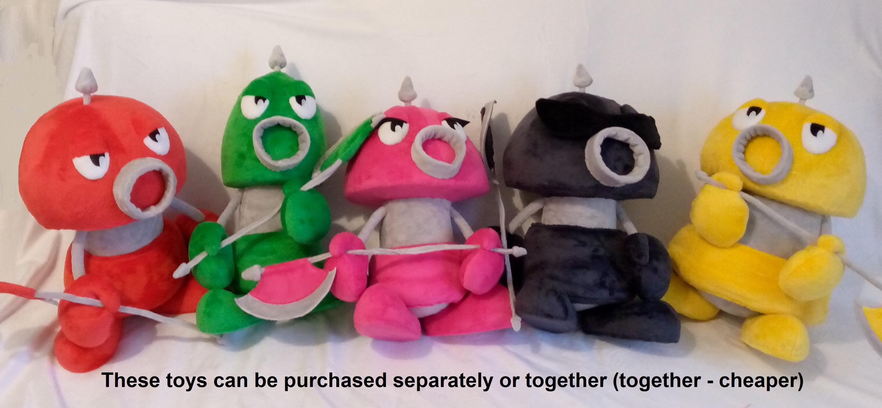 Axem Pink Ranger From Super Mario RPG 13,8″ (35 Cm) Plush Toy