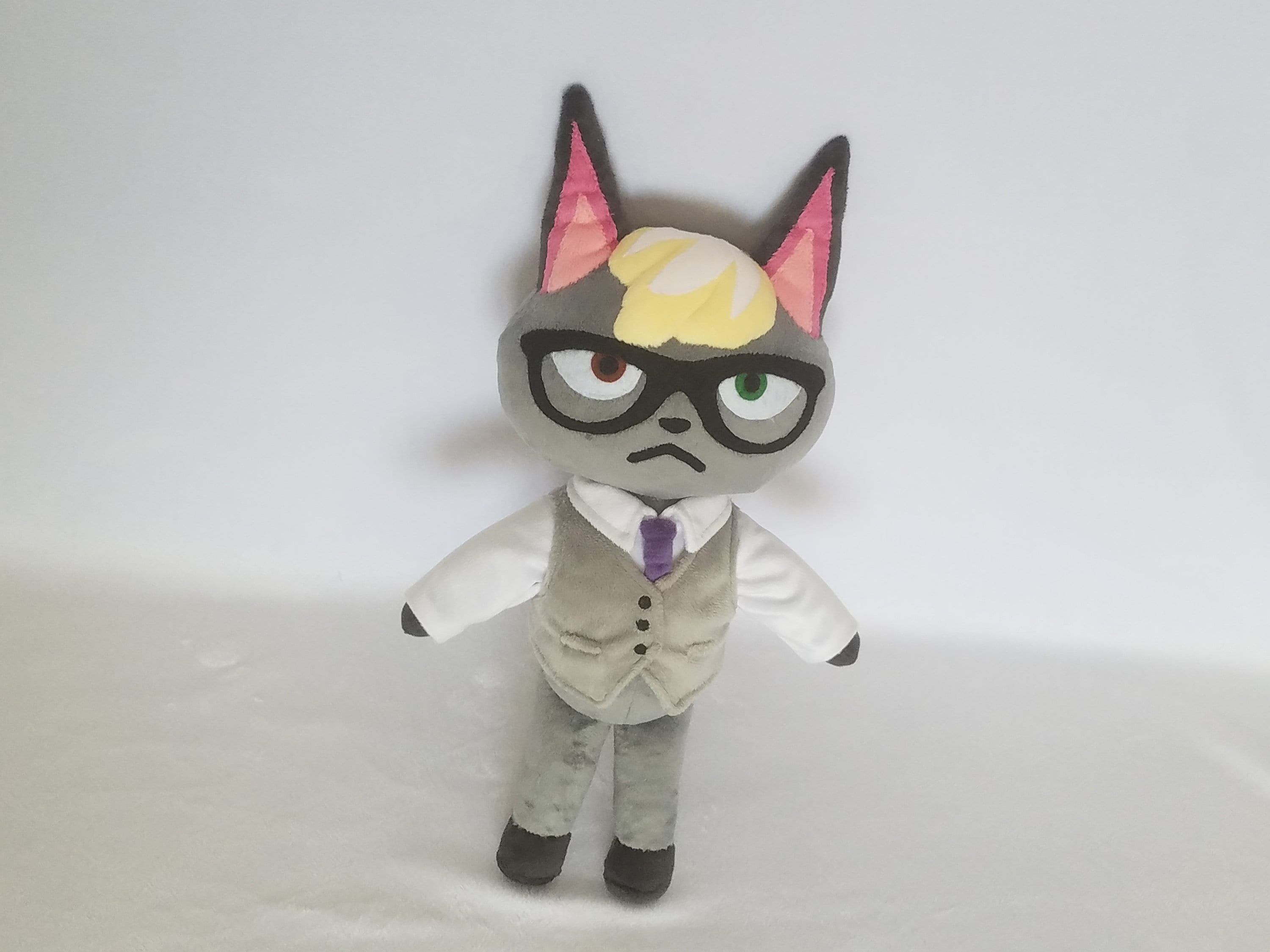 Raymond Animal Crossing Plush Toy Etsy