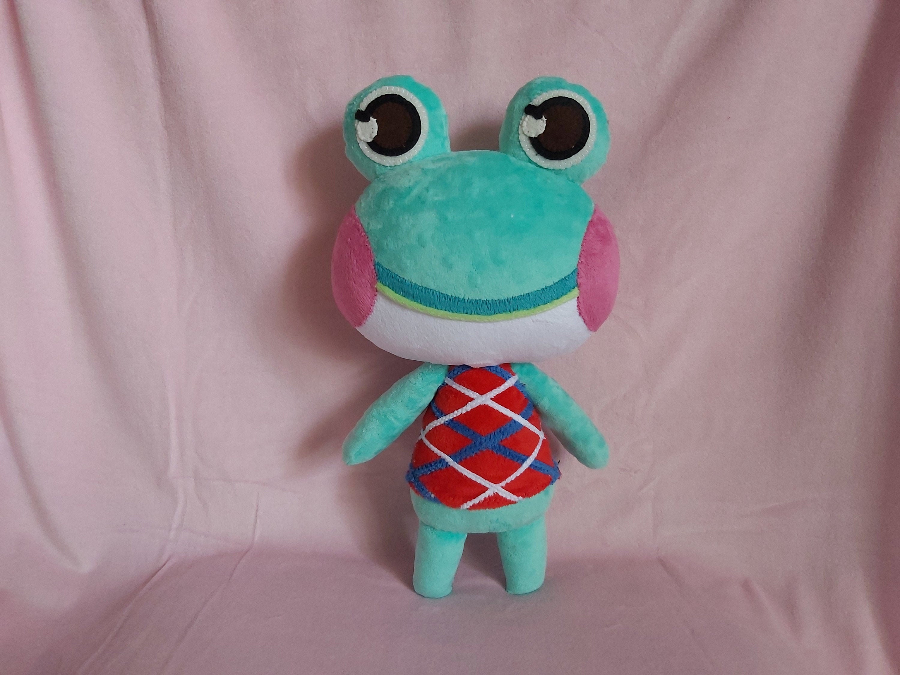 Lily frog of Animal Crossing plush toy 157 40 cm Etsy