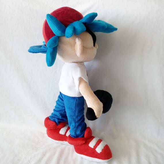  Fnf Boyfriend Plush Toy, Friday Night Funkin Plushies  Boyfriend, Boyfriend Plush, 10 Inch : Toys & Games