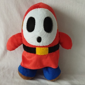 Shy Guy from Mario Yoshi 13,8” (35 cm) Plush Toy Shyguy Shy-Guy ShyGuy 헤이호 Maskass