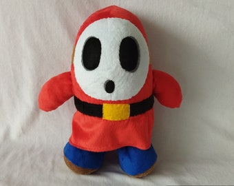 Shy Guy from Mario Yoshi 13,8” (35 cm) Plush Toy Shyguy Shy-Guy ShyGuy 헤이호 Maskass