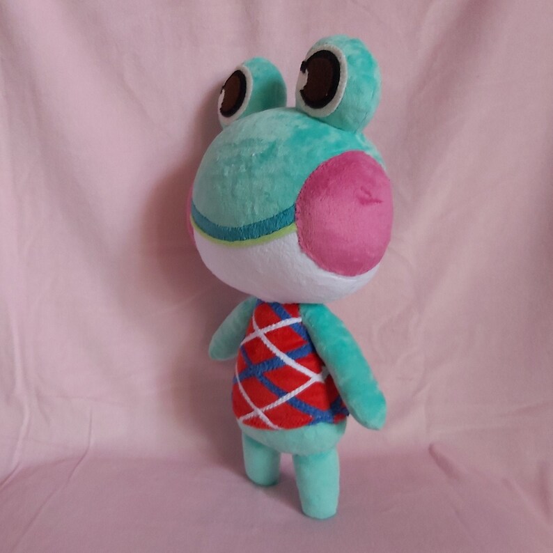 Lily frog of Animal Crossing plush toy 157 40 cm Etsy