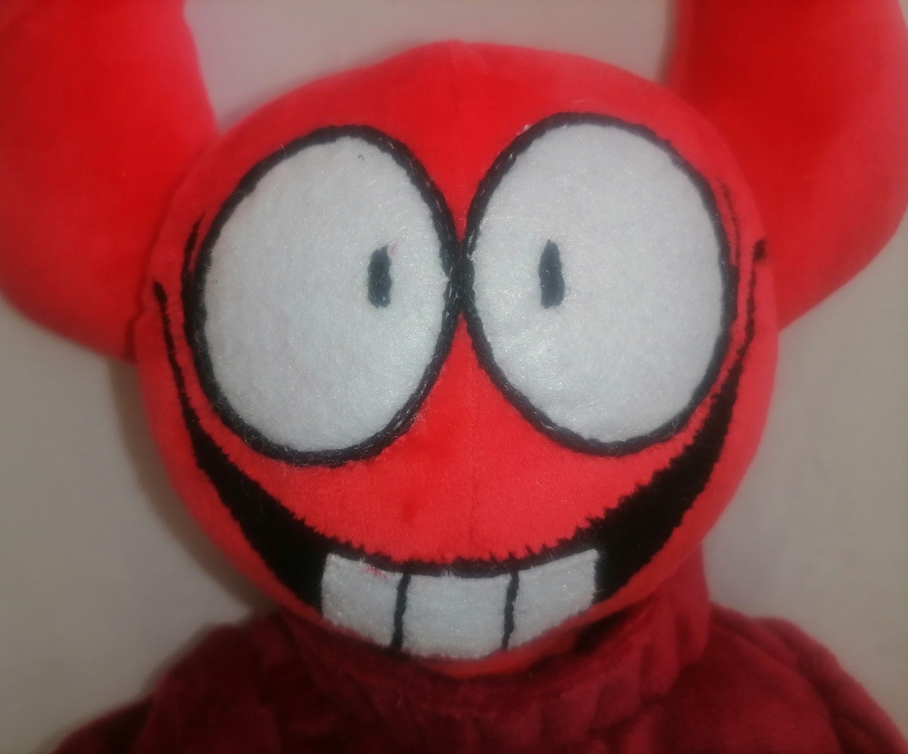 Bob Velseb. It's Spooky Month. Large Plush Toy. Size 21 