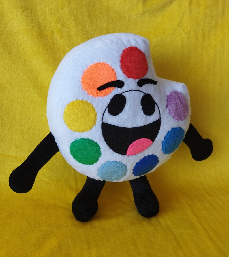 Paint Palette Painty Object Lockdown 118 30 Cm Plush Toy - Etsy