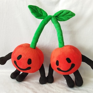 The Cherries The Twins from Inanimate Insanity II - 11.8” (30 cm) Plush Toy Squishy Cherries Pin's Team