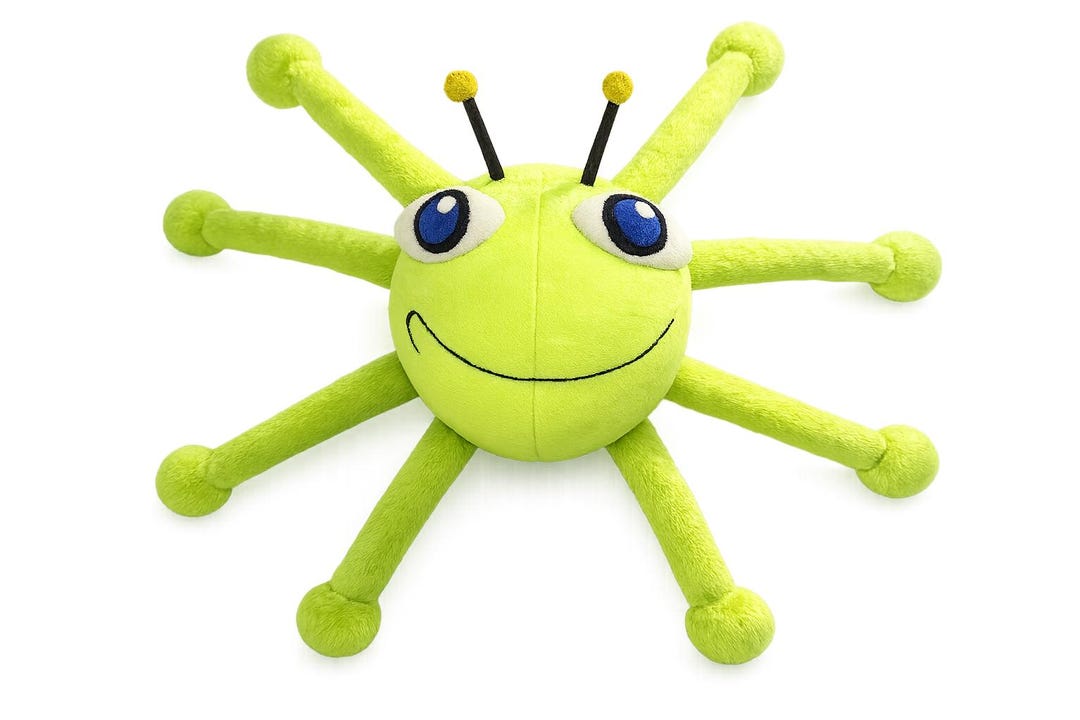 Gerbo Spider From Bugbo Plush Toy 16.9 X 16,9 Inch (43 X 43 Cm) - Etsy