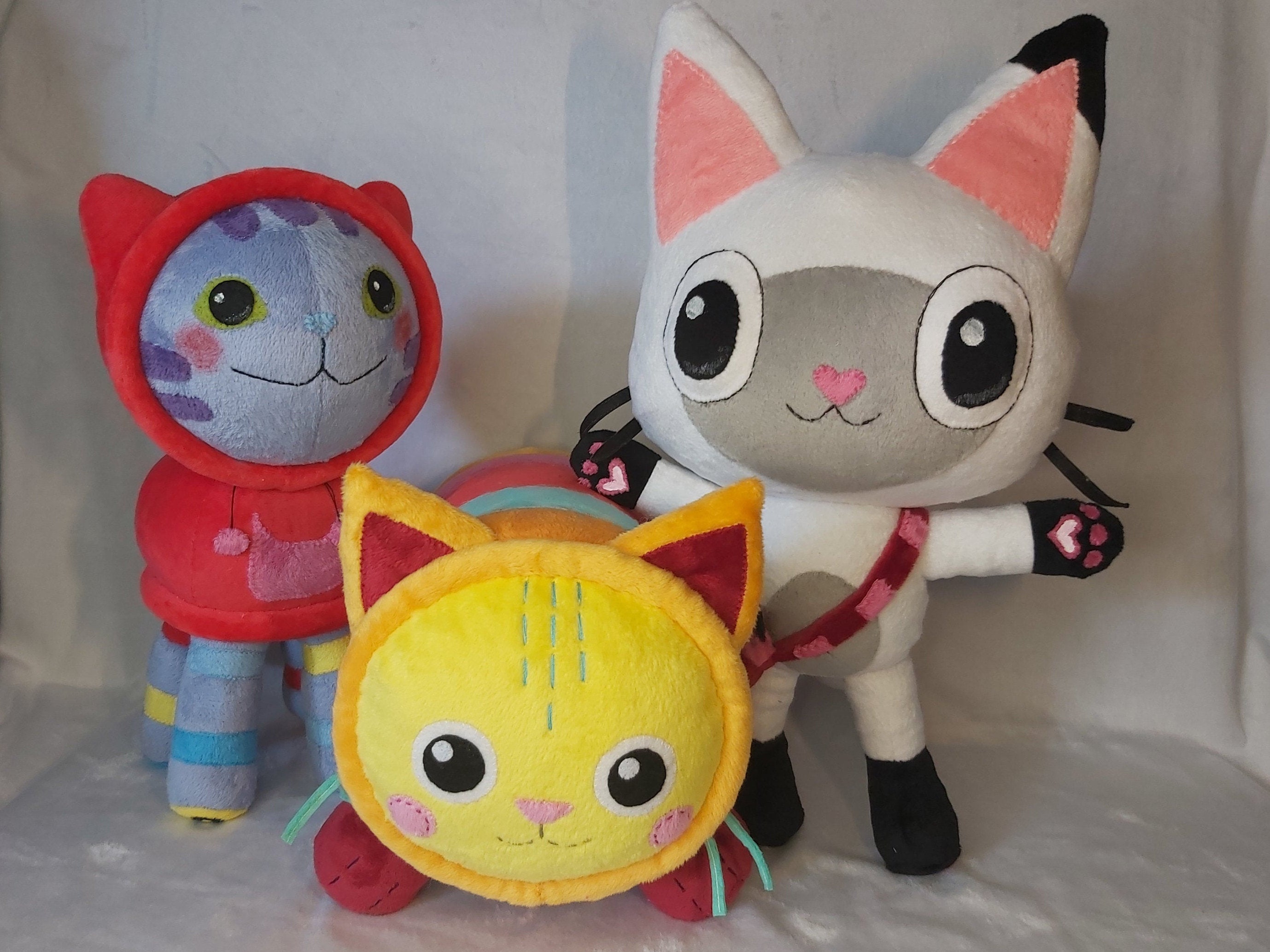 DJ Catnip Cat Gabby's Dollhouse Plush premium doll 138 Etsy