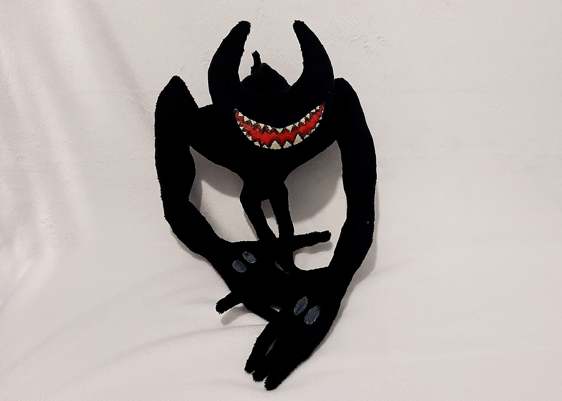Ink Demon Custom Plush Toy 18.9 48 Cm From the Game Bendy Etsy Singapore