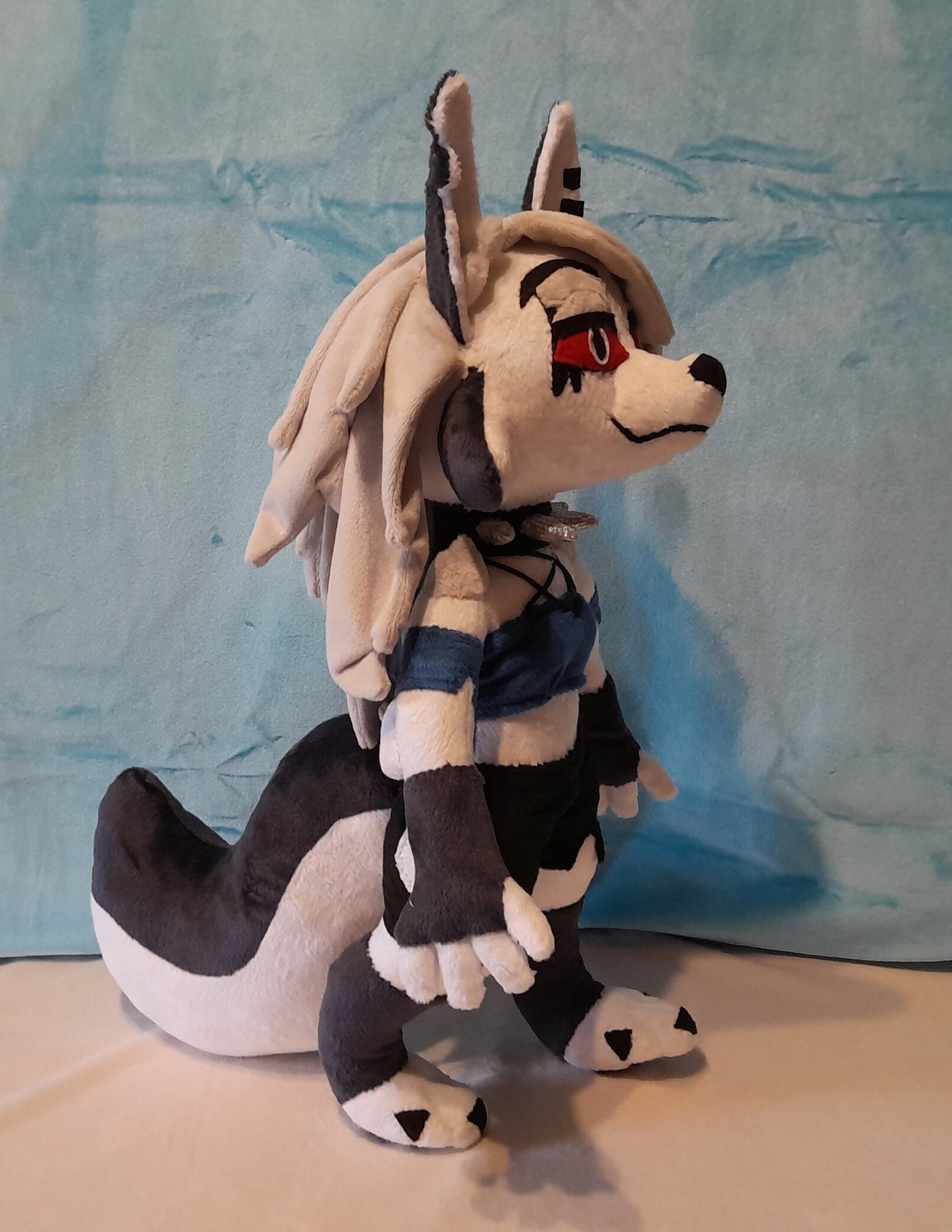 ぬいぐるみ [45cm Loona Meow] Helluva Boss loona Hellhound Loona From Helluva Boss 17,7” (45 Cm) Premium